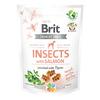 Brit Care Crunchy Cracker Insects m. laks - 200 g.