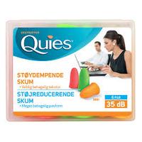 Quies Ørepropper Mykt Skum - 6 par