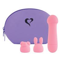 FeelzToys Bullet Vibrator m/2 ekstra hoder - Bunny