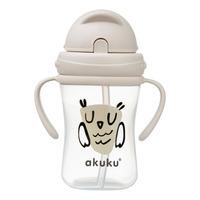 Akuku Drikkeflaske - ugle - 1 stk.