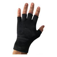 ReflexWear® Gloves without fingers Black - Liten