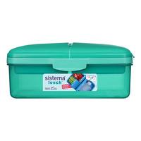 Sistema Slimline Quaddie Lunchbox 1.5 L - Lime