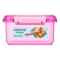 Sistema Lunch Plus 1,2 L - Rosa
