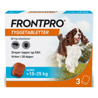 FRONTPRO tyggetablett - L 68 mg - 3 stk.