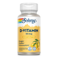Solaray D-vitamin 50 µg - 60 tab
