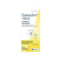 Dekadin-Duo munnspray 2+0,5mg Sitron - 30 ml