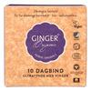 Ginger Organic dagbind med vinger Ø - 10 stk - fineste bomull for best komfort