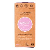 Ginger Organic Tampon med innføring - Normal Ø - 14 stk