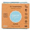 Ginger Organic økologiske super tamponger - Med24.no