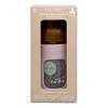 Hevea Glass Tåteflaske Wide Neck med Sleeve 150 ml, Powder Pink - 1 stk.