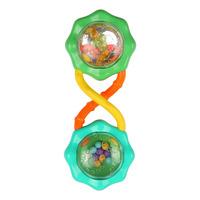 Bright Starts Rangle, Rattle & Shake Barbell, grønn - 1 stk.