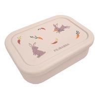 Filibabba Matboks i silikon - Toasted Almond - 1 stk.