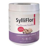 Sylliflor Psyllium husks loppefrøskall - 500 kaps.
