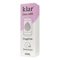 KLAR Deo Refill Duggfrisk - 45 ml.