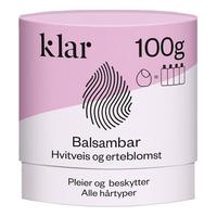 KLAR Balsambar Hvitveis & Erteblomst - 100 g.