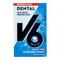 V6 Dental Care Strong Mint - 50 stk.