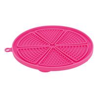 Trixie Lick'n'Snack slikkematte m. sugekopp 18 cm - pink