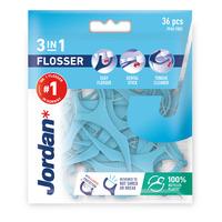 Jordan 3-i-1 Flosser - 36 stk