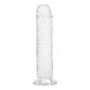 Willie City Realistisk klar dildo med sugekopp - 18 cm - 1 stk.