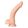 Willie City Classic Realistic Realistic Curved Dildo - 20 cm - 1 stk