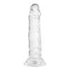 Willie City Clear Realistisk Dildo med sugekopp - 13 cm - 1 stk.