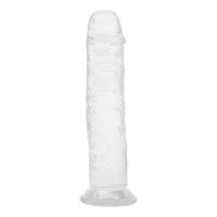 Willie City Realistisk Klar Dildo med Sugekopp - 22 cm - 1 stk