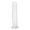 Willie City Realistisk klar dildo med sugekopp - 22 cm - 1 stk