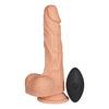 Willie City Fjernkontroll Realistisk Dildo Vibrator - 22 cm - 1 stk.