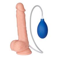 Willie City Klassisk Realistisk Spryjte Dildo - 21 cm - 1 stk.