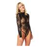 NORTIE Riga Blonde Bunnløs Bodystocking - Sort - 1 stk.