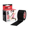 Rocktape, vanlig rull, 5 cm x 5 m, svart