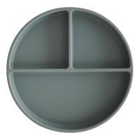 Mushie Silikone Tallerken Romdelt Dried Thyme - 1 stk.