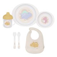 SARO BABY Happy Dinos Spisesett - 1 stk.