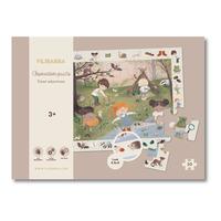 Filibabba Observasjonspuslespill - På eventyr i skogen - 1 stk.