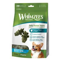 Whimzees Alligator S, 360 g - 24 stk.