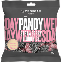 Pandy Strawberry/Liquorice - 50 g
