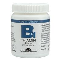 Natur-Drogeriet B1 Tiamin 25 mg - 100 tabl.