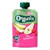 Organix Fruktpuré med pære & bringebær 6+ måneder. Ø - 100 g.