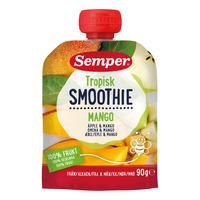 Semper Tropisk Fruktsmoothie m. Mango & Eple 6. mdr - 90 g.