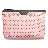 Gillian Jones Toilettmappe i 100% resirkulert plast rose m. sort print