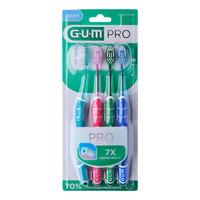 Gum Pro Tannbørste Soft - 4 stk.