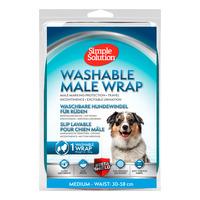 Simple Solution magebånd til hannhunder, vaskbart, str. M – 1 stk.
