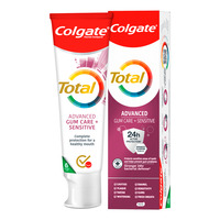 Colgate Total Advanced Gum Care + Sensitive Tannpasta - 75 ml.