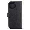 RadiCover Wallet Case 2i1 Anti-stråling Læder MagS Sort - iPhone 15 - 1 stk.