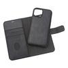 RadiCover Wallet Case 2i1 Anti-stråling Læder MagS Sort - iPhone 15 - 1 stk.