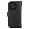 RadiCover Wallet Case 2i1 Anti-stråling Læder MagS Sort - iPhone 15 Pro - 1 stk.