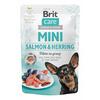 Brit Mini Laks & Sild i saus - 85 g.