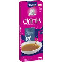Vitakraft Cat Drink m. laksesmak og L-Carnitin - 5x30 g.
