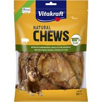 Vitakraft NATURAL CHEWS Tørket griseører - 220 g.