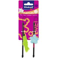 Vitakraft Kitty lekepinne m/figurer - 2 stk.